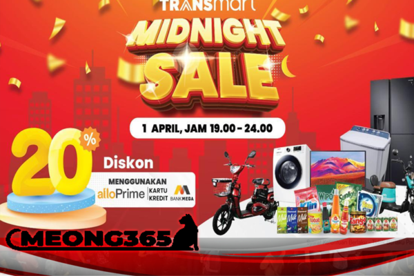 Transmart Jakarta Barat Midnight Sale Sepeda Listrik
