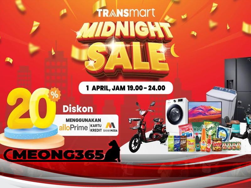 Transmart Jakarta Barat Midnight Sale Sepeda Listrik