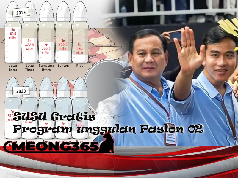 susu gratis paslon 02