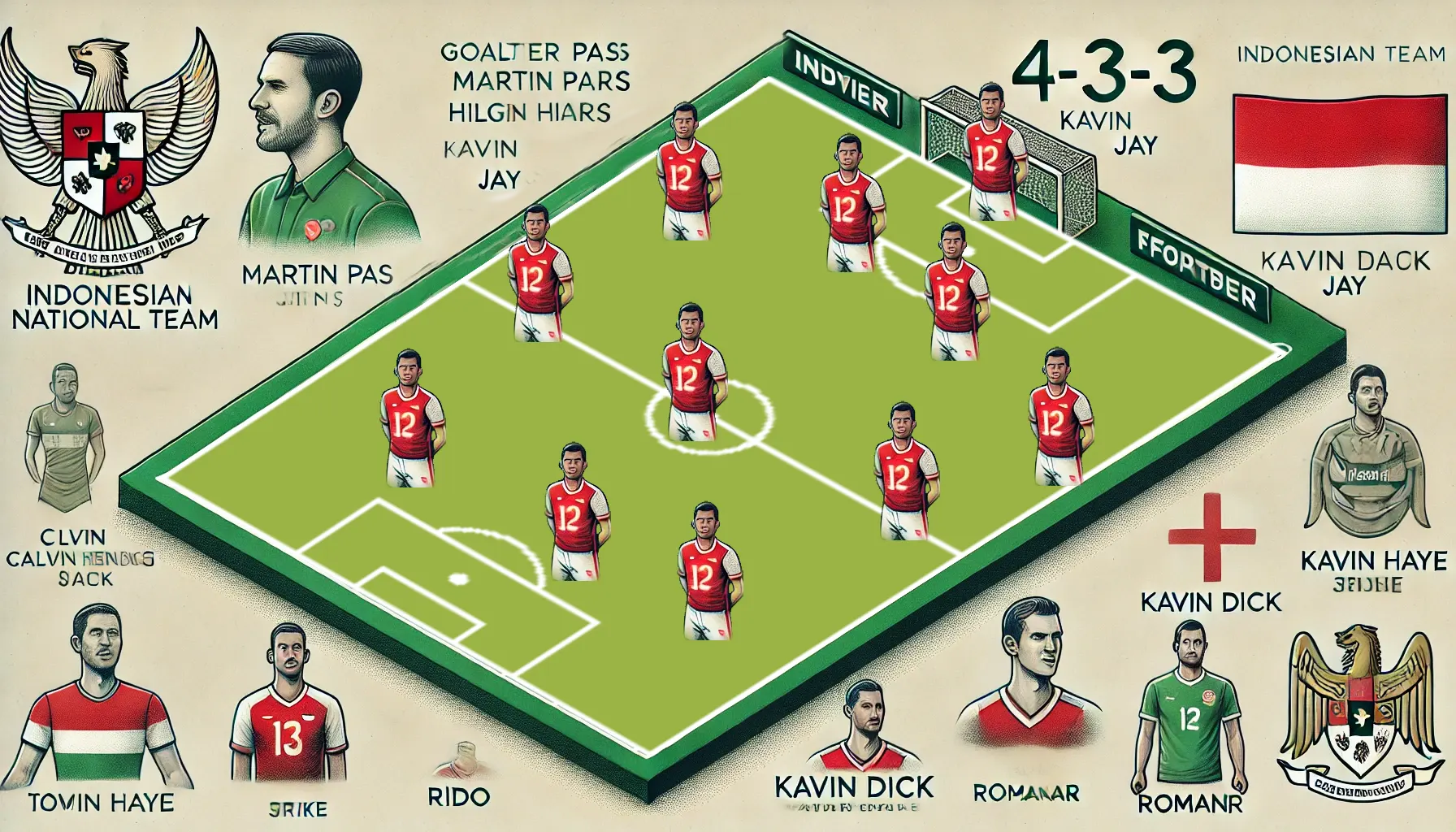 Filosofi Baru TIMNAS 'Pakai 4-3-3 Demi World Cup' - Efek 2 Asisten Pelatih Grade A Temani Patrick Kluivert 1 Filosofi Baru TIMNAS Pakai 4-3-3