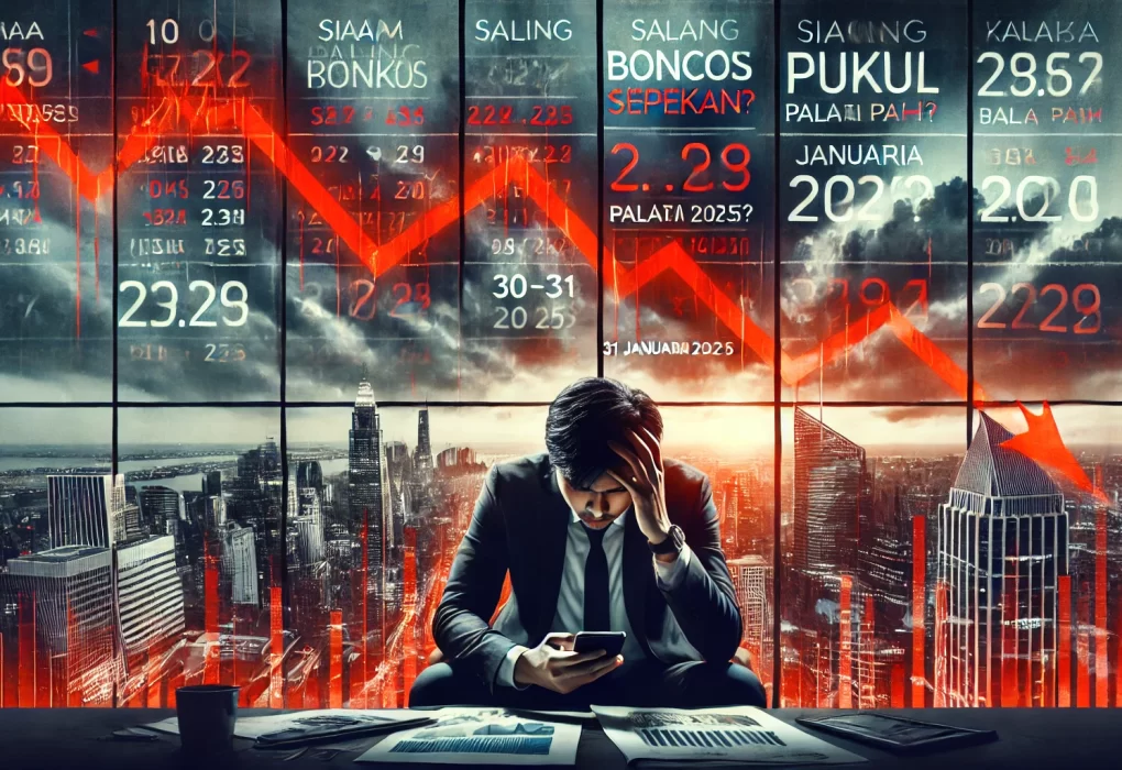 10 Saham Paling Boncos Sepekan